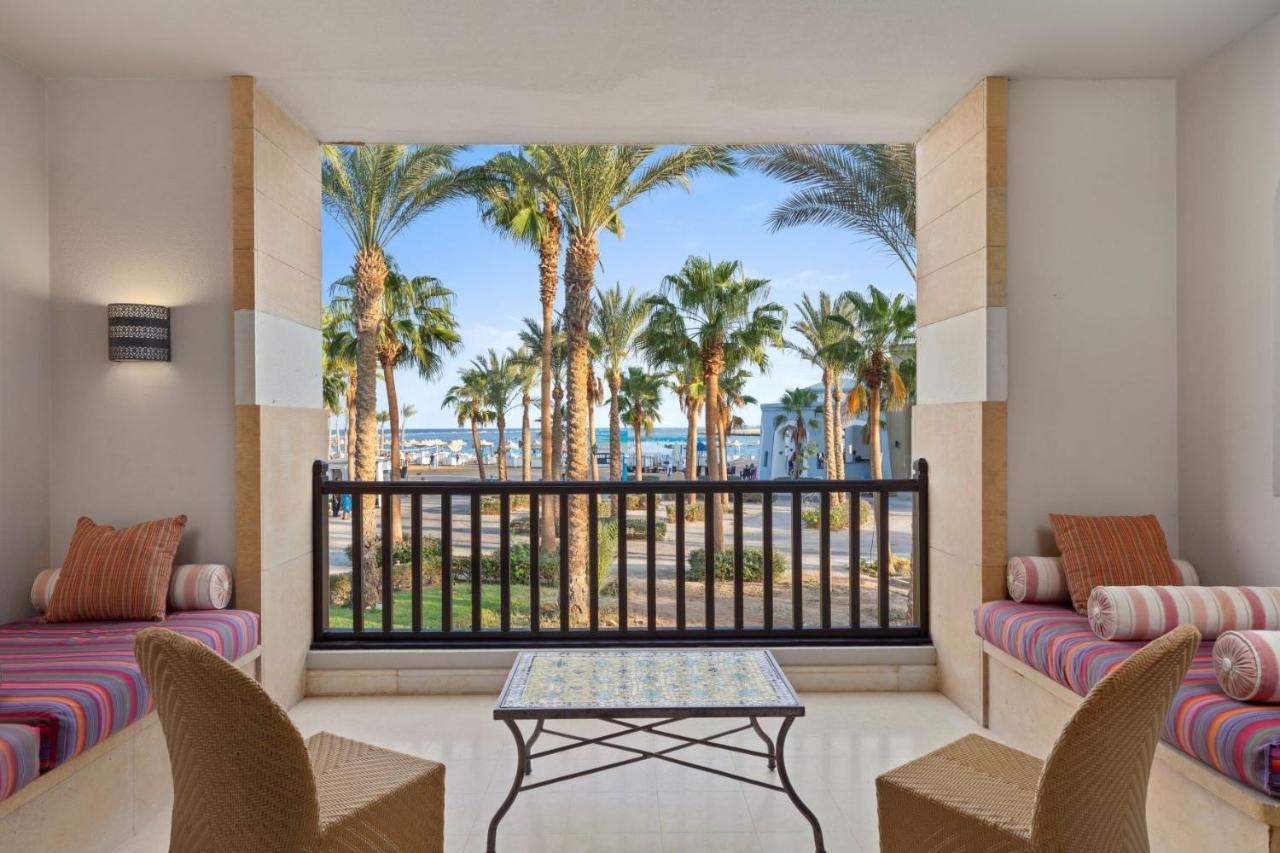 Pickalbatros The Palace Port Ghalib Exterior photo A view from a suite at the Hilton Sharm El Sheikh